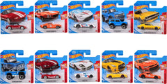 Hot Wheels 10-pack exotics, front view for imaginative play and display.