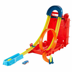 Included 1:64 scale Hot Wheels vehicle for immediate play