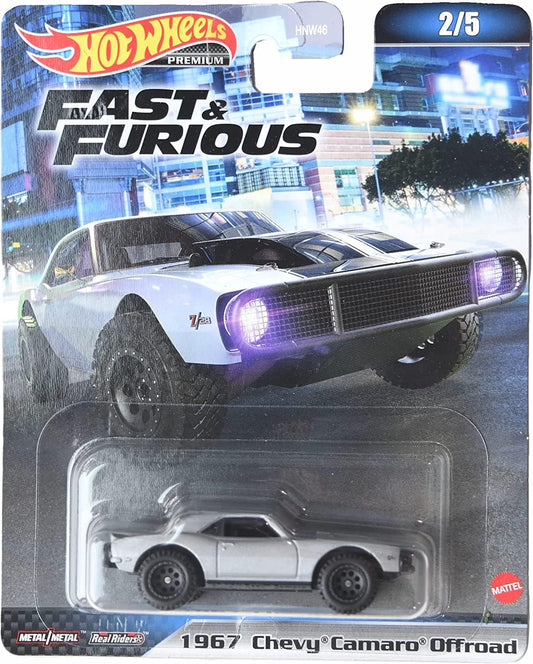 Hot Wheels 1967 Chevy Camaro Offroad for durable play and display.