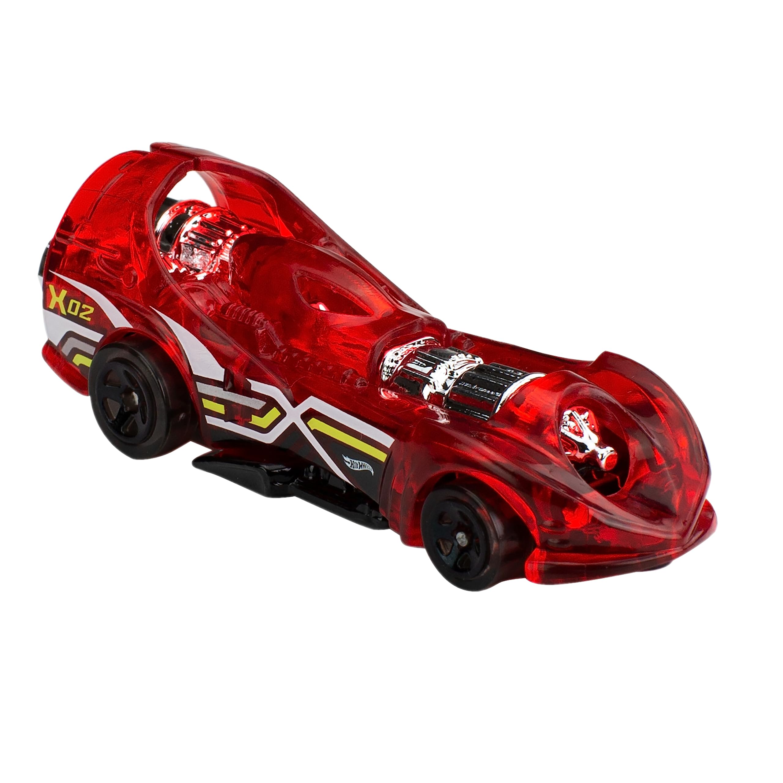 Hot Wheels 5-car pack two ready to race on any track.