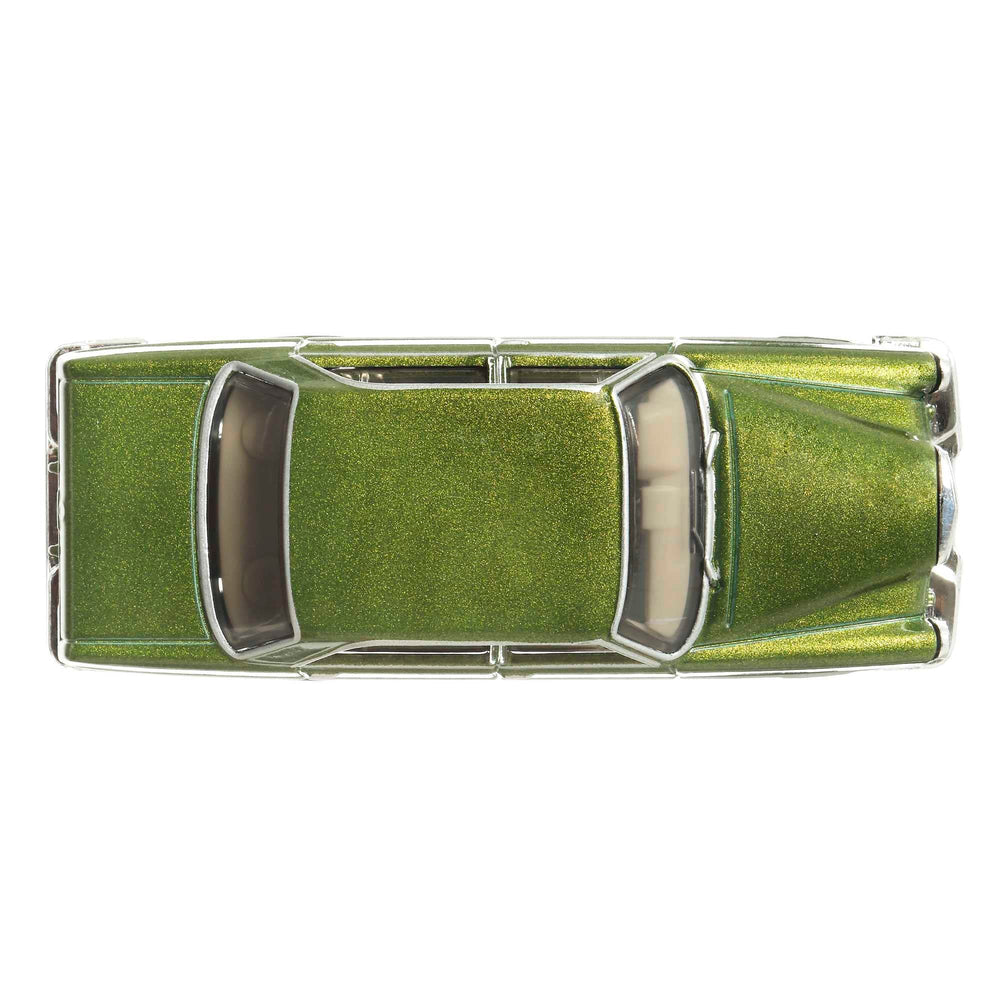 Hot Wheels 72 Mercedes-Benz 280 SEL 4.5 detailed grille capture vintage charm for display.