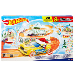 Hot Wheels Advent Calendar 2024 playmat expands the play area