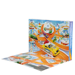 Hot Wheels Advent Calendar 2024 snowplow winter accessory for track action