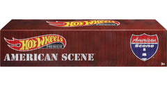 Hot Wheels American Scene container set shown as a premium gift.