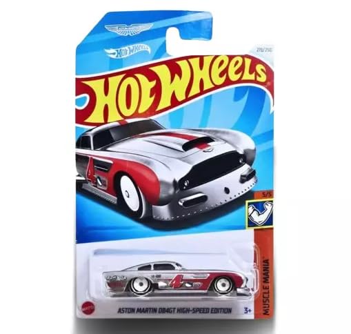 Hot Wheels Aston Martin DB4GT high-speed edition model for display and collection inspiration.