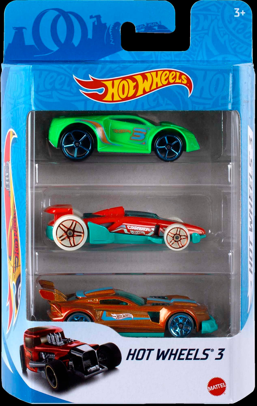 Authentic deco details enhance realism for kids' push-around adventures with Hot Wheels.