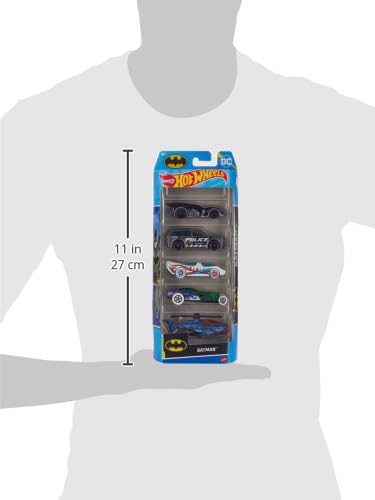 Hot Wheels Batman 5-Pack 1:64 Batmobile variant, great for dynamic play.