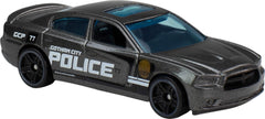 Hot Wheels Batman 5-Pack Batmobile image highlighting a detailed 1:64 scale die-cast vehicle.