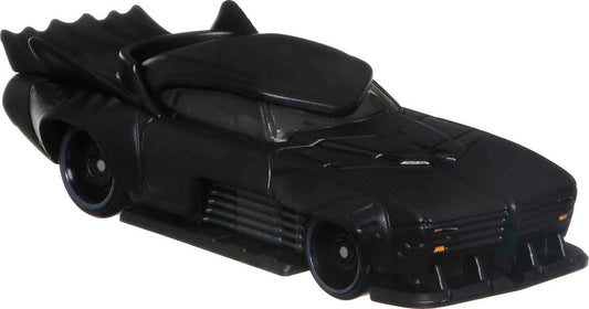 Hot Wheels Batman action feature 1:64 scale car for imaginative chase scenes.
