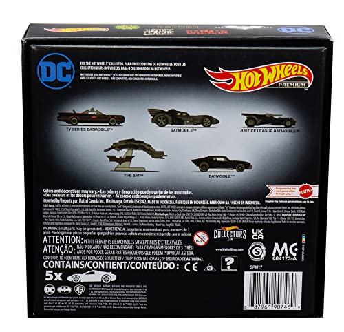 Hot Wheels Batman Batmobile Bundle diorama-ready presentation option.