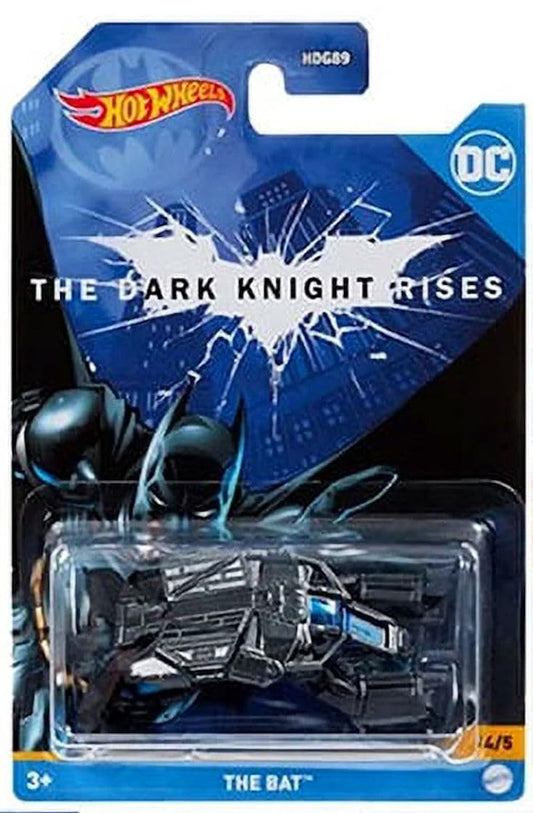 Hot Wheels Batman Batmobile light blue ideal for play and display.