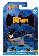 Hot Wheels Batman bundle packaging image highlighting complete five car set.