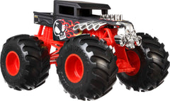 Hot Wheels Bone Shaker 1:24 die-cast body for durable, long-lasting play.