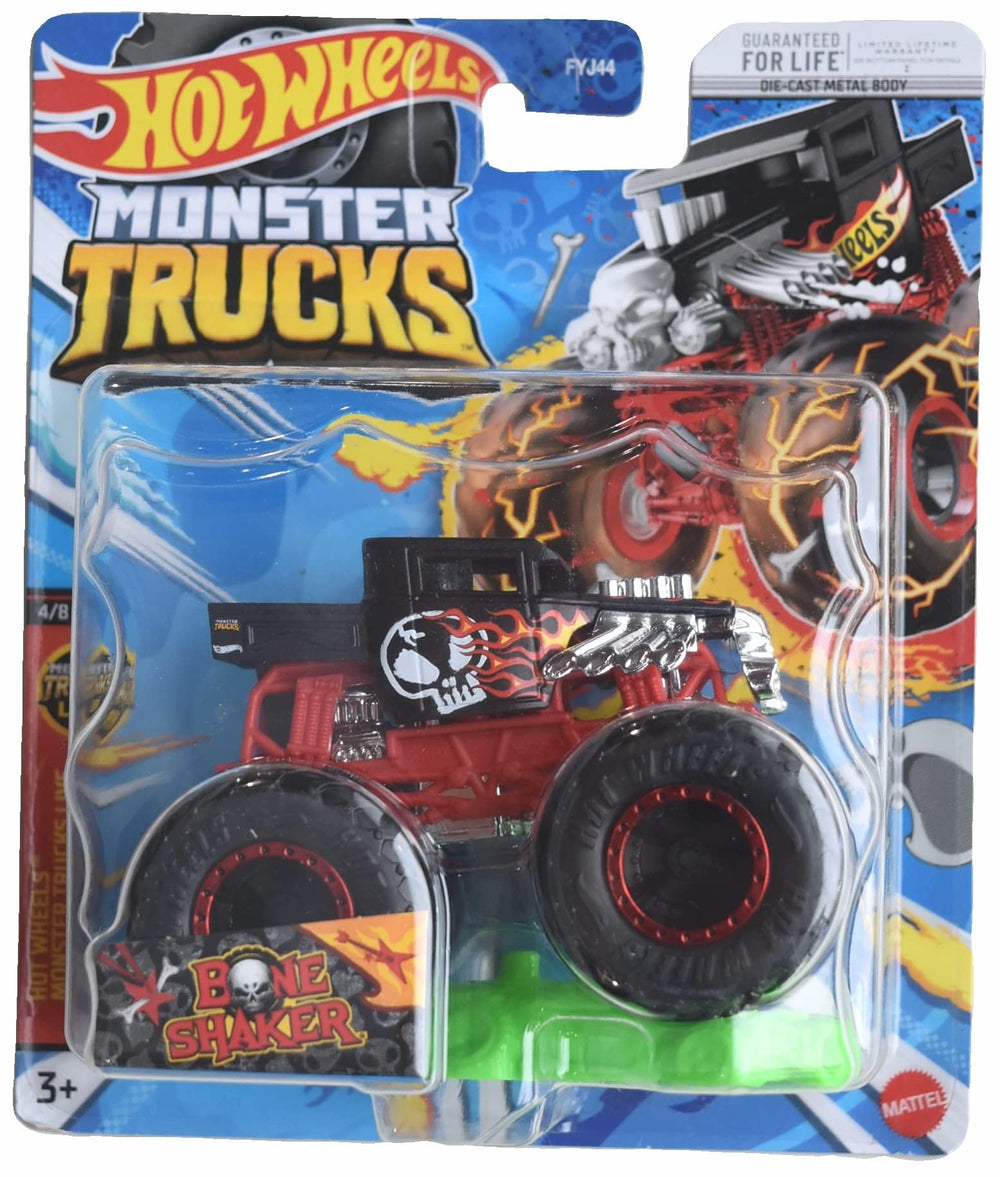 Hot Wheels Bone Shaker Connect and Crash Car in action for interactive play