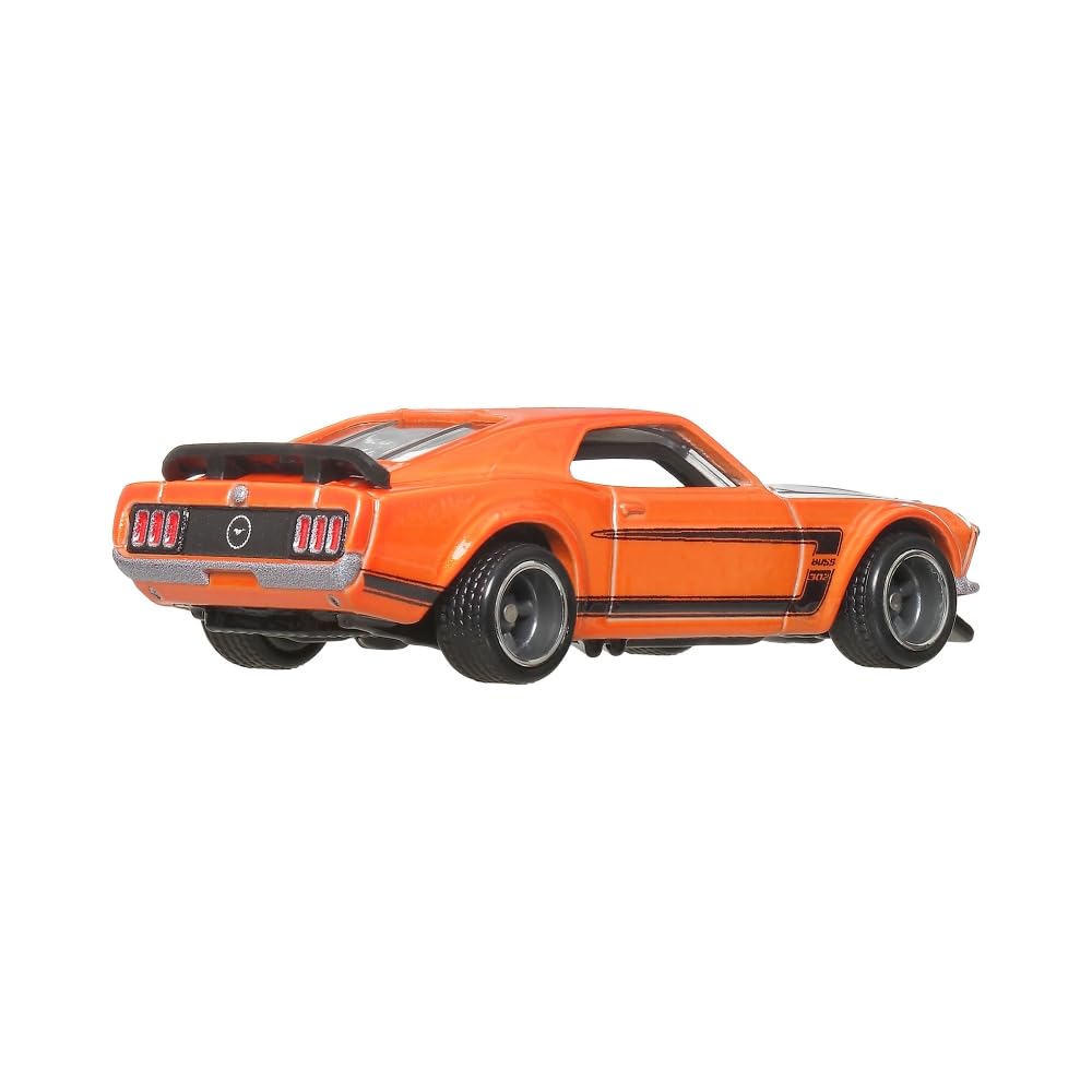 Hot Wheels Boulevard 69 Ford Mustang Boss 302 rear spoiler; great for diorama displays