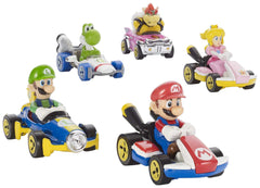 Mario Kart Bowser Badwagon packaging display, showcasing the Hot Wheels line.