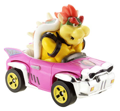 Hot Wheels Bowser Badwagon side profile, durable die-cast for on-track action.