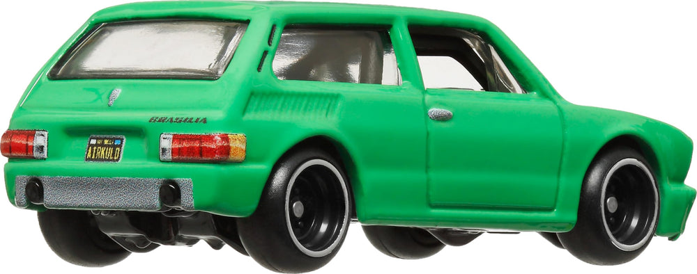 Hot Wheels Brasilia T9678 Real Riders tires enhance realistic look for play and display