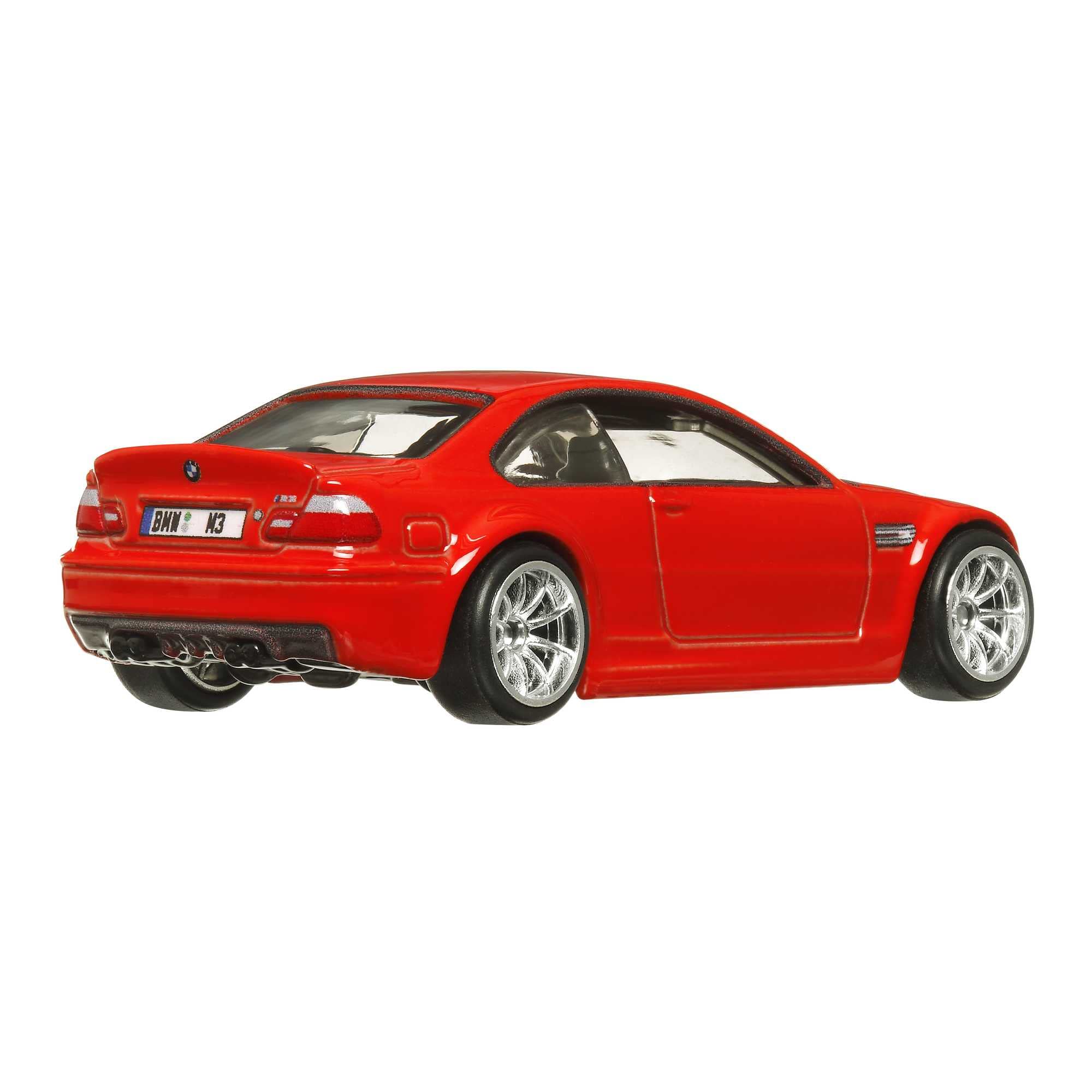 Hot Wheels 1:64 scale vehicle featuring signature wheels for fans