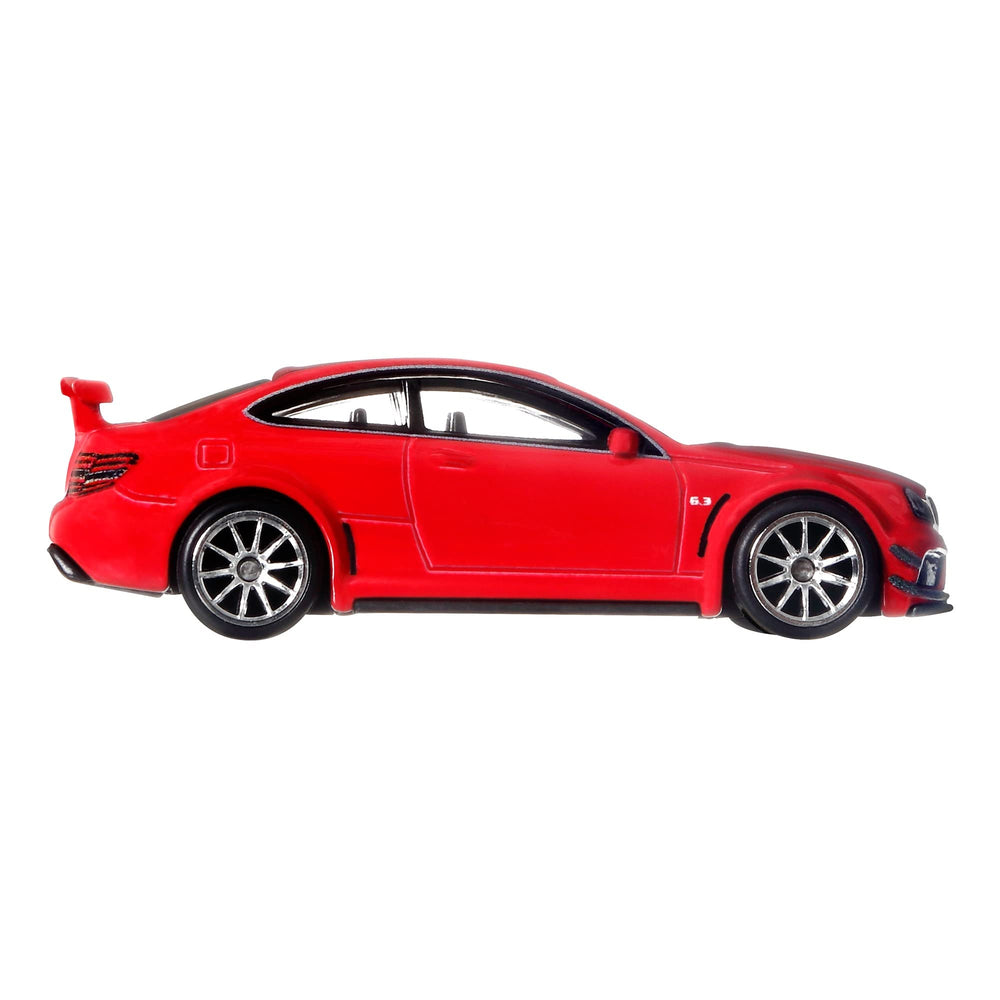 Front view shows aggressive styling, enhances display options for premium 1:64 scale.