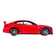 Front view shows aggressive styling, enhances display options for premium 1:64 scale.