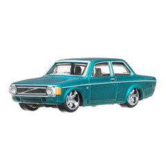 Hot Wheels Volvo 142 GL Circuit Legend model with realistic casting for display and play.
