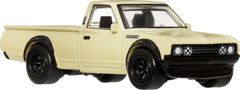 Hot Wheels Datsun 620 with metal body and chassis for lasting durability.