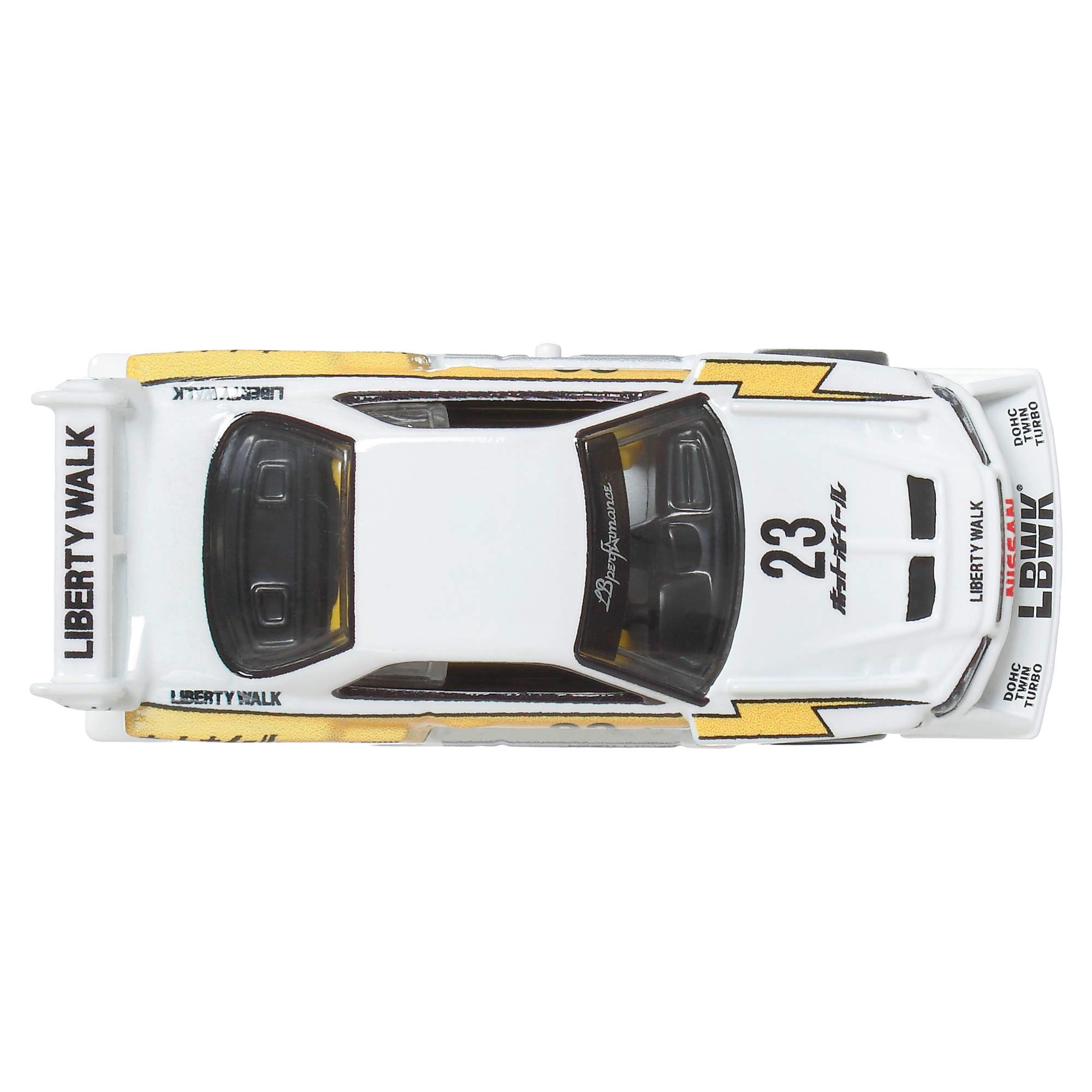 Hot Wheels car culture packaging art enhances display appeal.