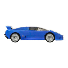 Hot Wheels EB110 Real Riders tires add authentic grip and realism.