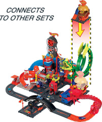 Hot Wheels city connectors enable seamless expansion with other playsets.