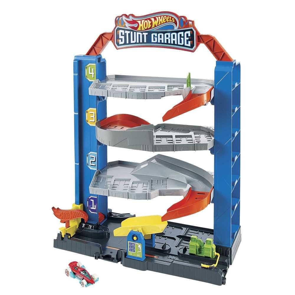 Compatible with varied Hot Wheels tracks for versatile play sessions.