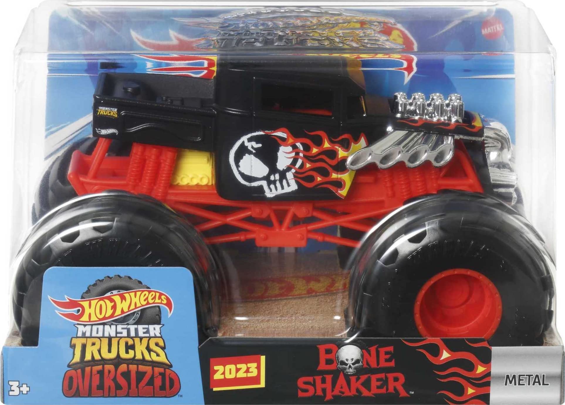 Hot Wheels collectible monster truck gift for kids ages 3 and up.