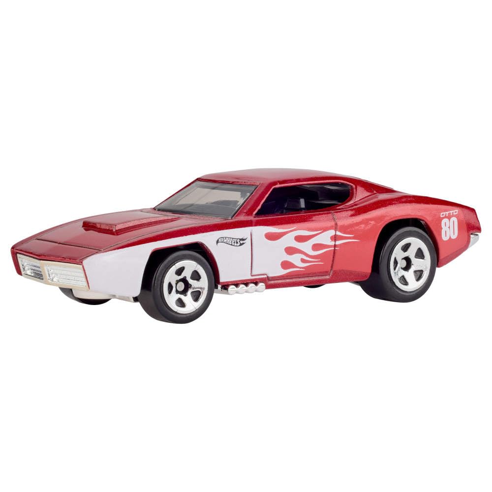 Hot Wheels Custom Otto with intricate details for car-enthusiast play.