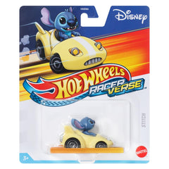 Hot Wheels Disney Stitch RacerVerse die-cast car fits 1:64 track collections.