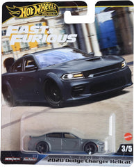 Hot Wheels Dodge Charger SRT Hellcat Widebody front view showcases bold styling for display