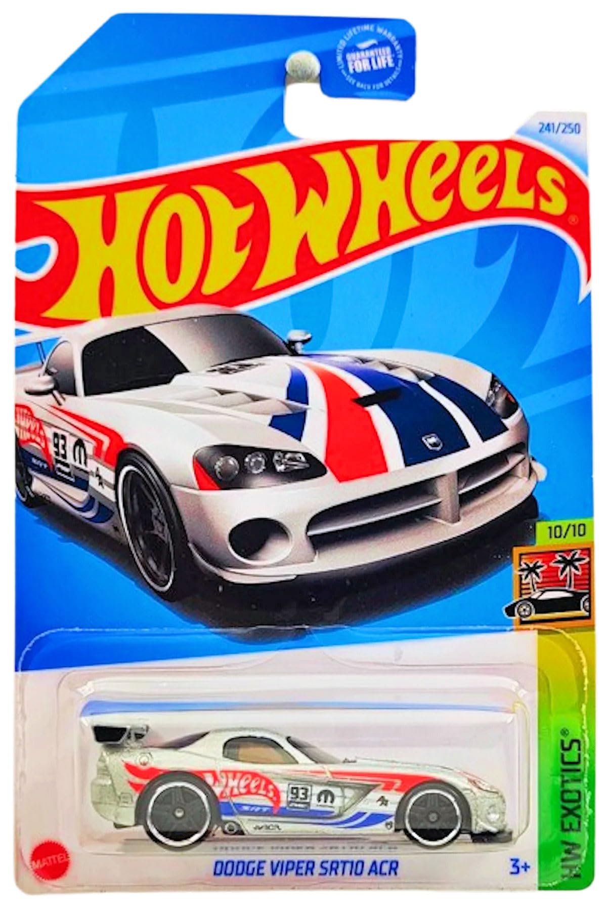 Hot Wheels Exotics Madness 5-Pack car-2 features a Porsche-inspired profile, ideal for collection or gifting