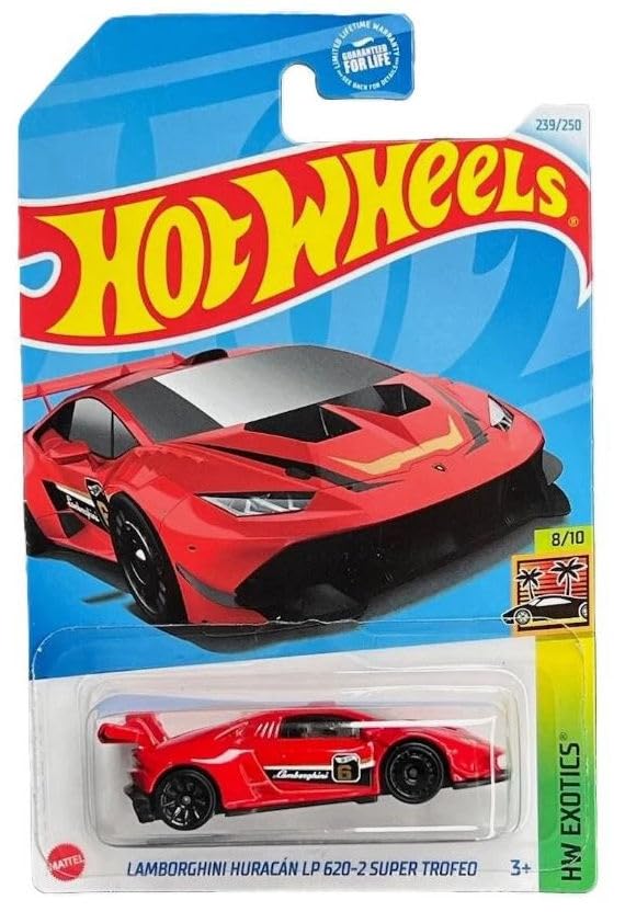 Hot Wheels Exotics Madness 5-Pack car-4 reveals a McLaren-like stance, great for quick play sessions