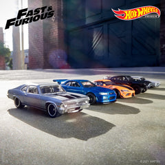 Hot Wheels Fast & Furious 1:64 black muscle car, perfect for collection and gifting.