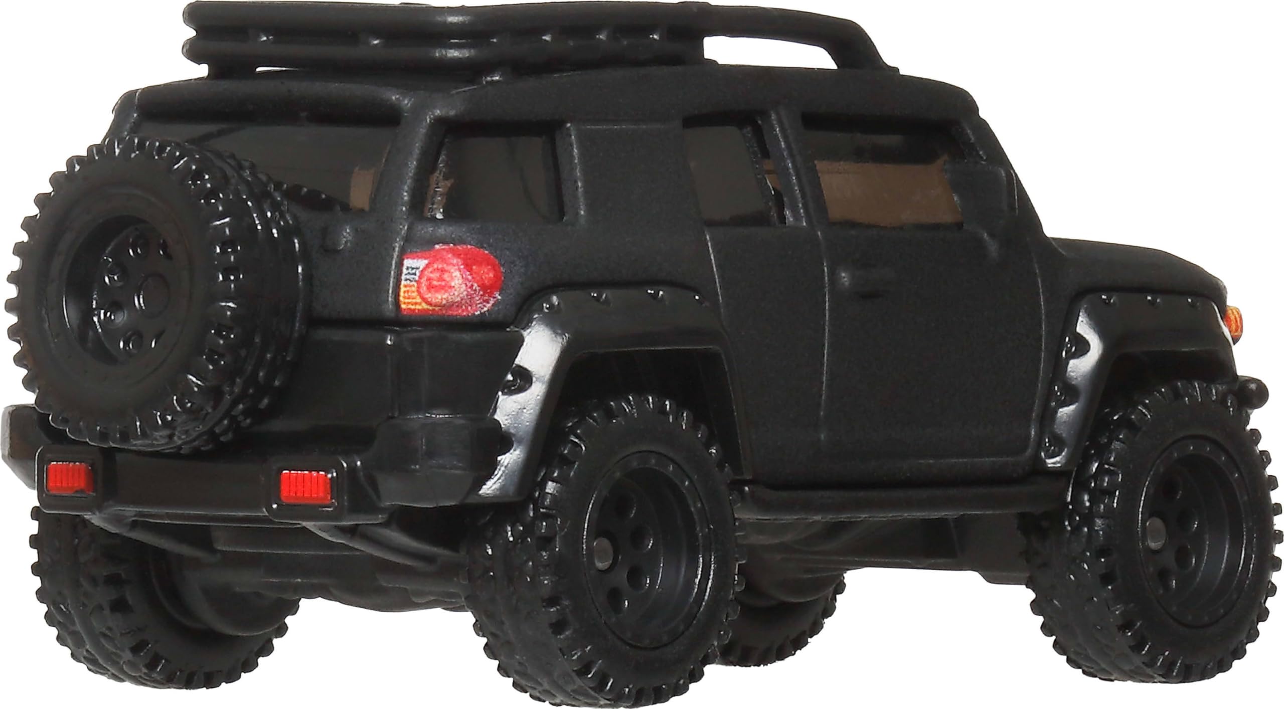 Hot Wheels Fast and Furious 1:64 tire detail highlighting Real Riders feature.