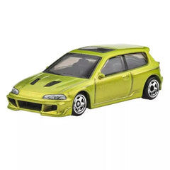 Hot Wheels Fast & Furious 92 Honda Civic packaging showcases exclusive branding for display.