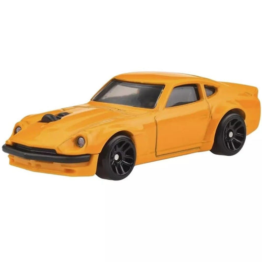 Hot Wheels Fast & Furious Datsun 240Z packaging view, ideal for gifting and display.