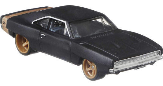 Hot Wheels Fast & Furious Dodge Charger front view for display and play.
