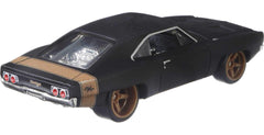 Hot Wheels Fast & Furious Dodge Charger wheel design close-up for collections.