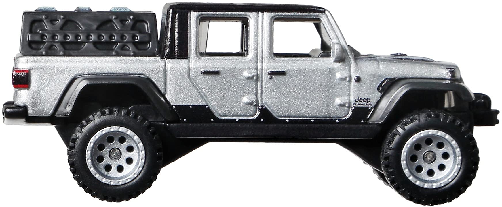 Hot Wheels Fast & Furious Jeep Gladiator detailed decals emphasize franchise-inspired styling.