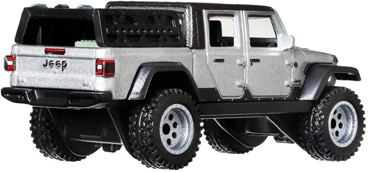 Hot Wheels Fast & Furious Jeep Gladiator front view captures aggressive stance for play.