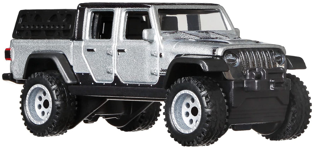 Hot Wheels Fast & Furious Jeep Gladiator rear view highlights authentic decals for collectors.