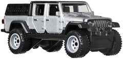 Hot Wheels Fast & Furious Jeep Gladiator rear view highlights authentic decals for collectors.