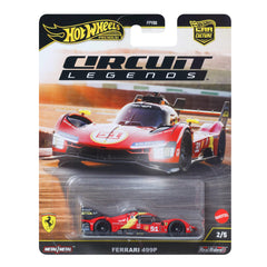 Hot Wheels 499P collectible vehicle ready for display and play.