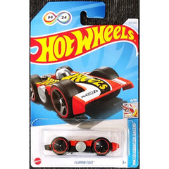Hot Wheels Flippin Fast front view, 1:64 scale, perfect display piece for collectors