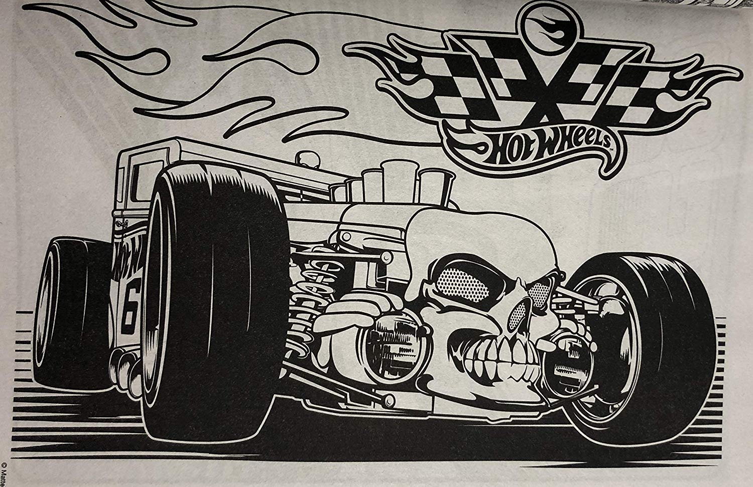 Hot Wheels Go for It perforated pages for easy tear-out keepsakes